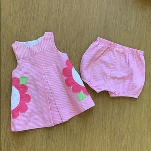 Florence Eiseman baby girl flower dress 6M